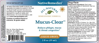 Mucus-clear Label (Mucus Clear Label)